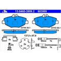 Set placute frana fata ATE 13.0460-3999.2