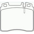 Set placute frana TEXTAR