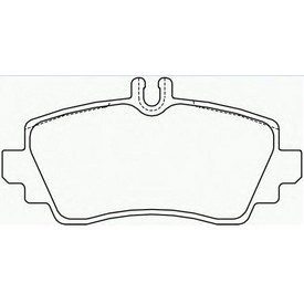 Set placute frana TEXTAR