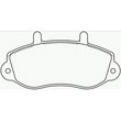 Set placute frana TEXTAR
