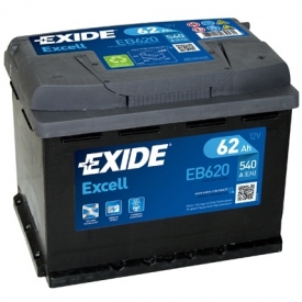 Baterie EXIDE Excell 62AH