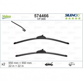 Set stergatoare VALEO SILENCIO X-TRM 574466