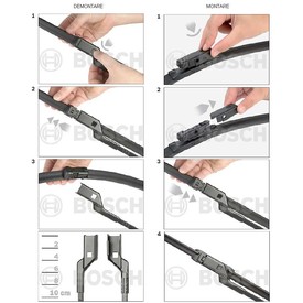 Set stergatoare BOSCH  AEROTWIN