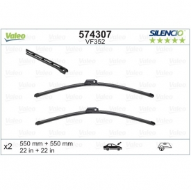 Set stergatoare VALEO SILENCIO X-TRM 574307