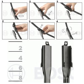 Set stergatoare BOSCH  AEROTWIN