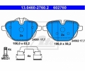 Set placute frana spate ATE 602760