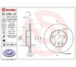 Set 2 discuri frana fata Brembo 09.5390.31