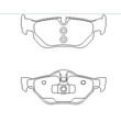 Set placute frana Textar