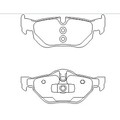 Set placute frana Textar