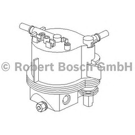 Filtru combustibil Bosch 0450906460
