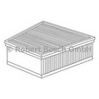 Filtru aer Bosch 1457433094
