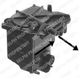 Filtru motorina Delphi HDF939