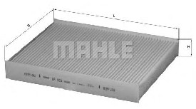 Filtru polen Mahle LA169