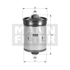 FILTRU COMBUSTIBIL MANN WK834/1