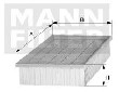 Filtru aer MANN C4371/1