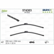 Set stergatoare parbriz Valeo Xtrm 574303
