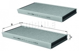 Filtru carbon activ MAHLE LAK173/S