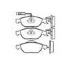 Set placute frana TEXTAR