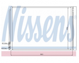 Radiator AC Nissens  940110