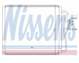 Radiator AC Nissens 94528