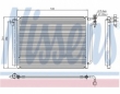 Radiator AC Nissens  94605