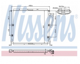 Radiator AC Nissens  94770