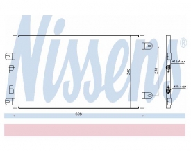 Radiator AC Nissens  94552