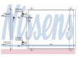 Radiator AC Nissens  94584