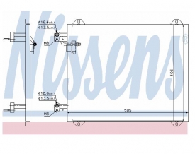 Radiator AC Nissens  94584