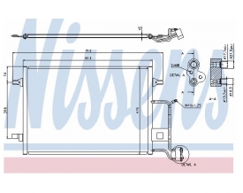 Radiator AC Nissens  94601