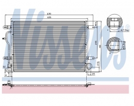 Radiator AC Nissens  94665