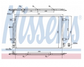 Radiator AC Nissens  940139