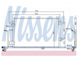 Radiator AC Nissens  94430