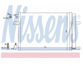 Radiator AC Nissens  940134