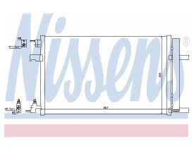 Radiator AC Nissens  940135