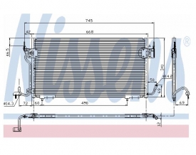 Radiator AC Nissens  94276