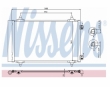 Radiator AC Nissens  940111