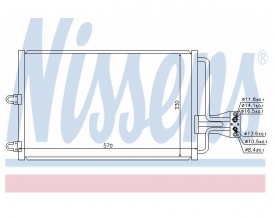 Radiator AC Nissens  94100