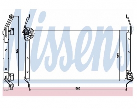 Radiator AC Nissens  94195