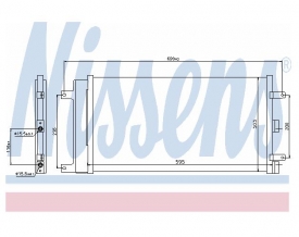 Radiator AC Nissens  940061