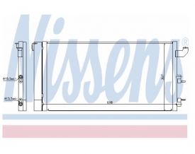 Radiator AC Nissens  940173