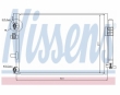 Radiator AC Nissens  940182