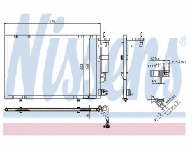 Radiator AC Nissens  940277