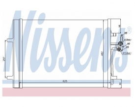 Radiator AC Nissens  940044