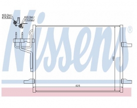 Radiator AC Nissens  940144