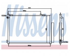 Radiator AC Nissens  940062