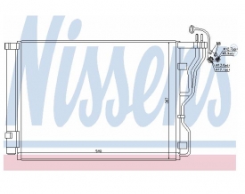 Radiator AC Nissens  940244