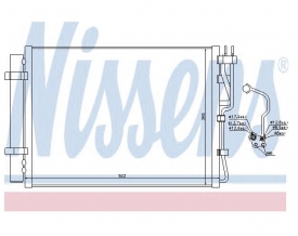 Radiator AC Nissens  940252
