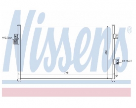 Radiator AC Nissens  94634