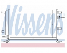 Radiator AC Nissens  940141